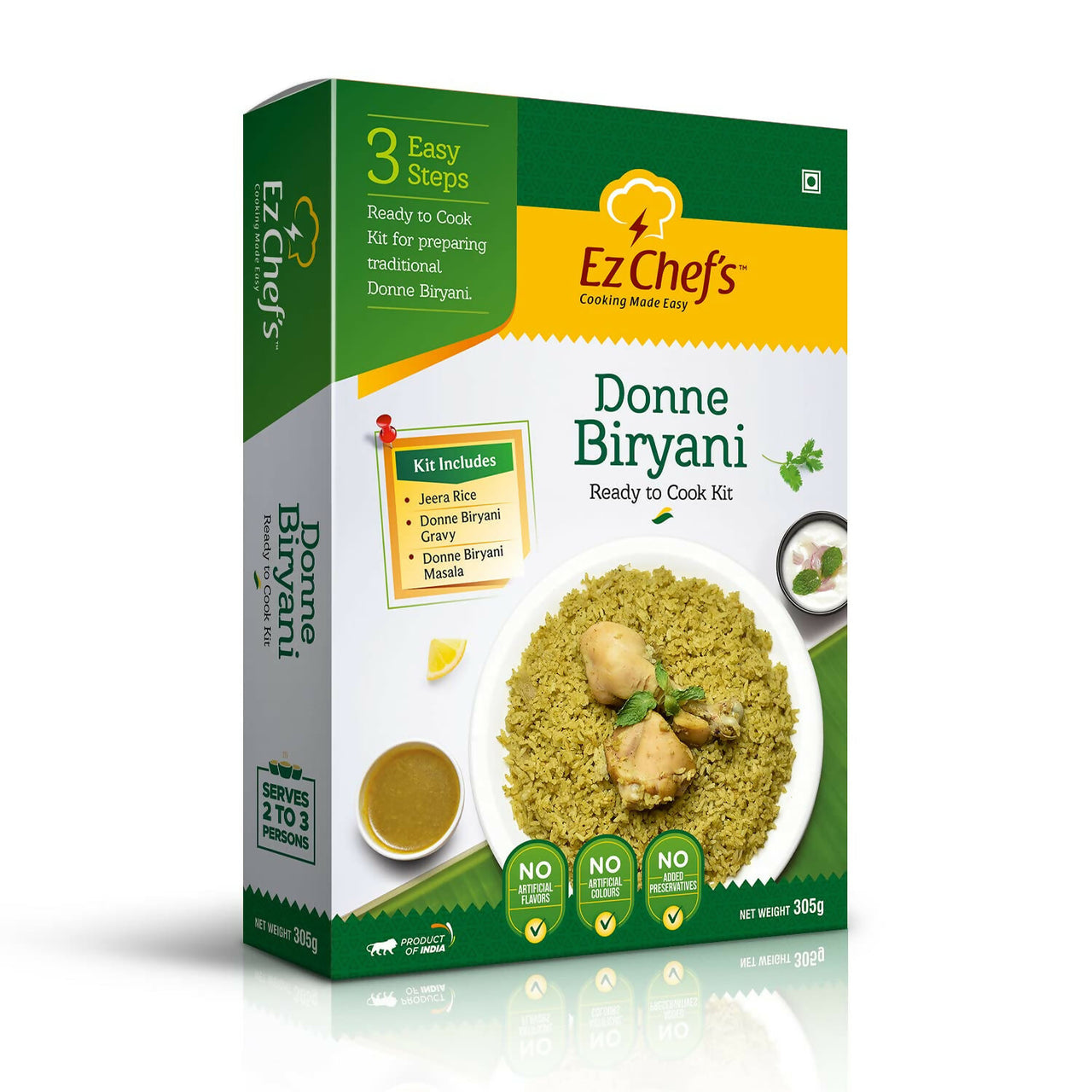 Ez Chef's Donne Biryani Kit - Bangalore's Famous Biryani - Distacart