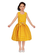 Thumbnail for Asmaani Kids Party Wear Stylish Dresses, Perfect for Parties, Functions & Vacations - Yellow