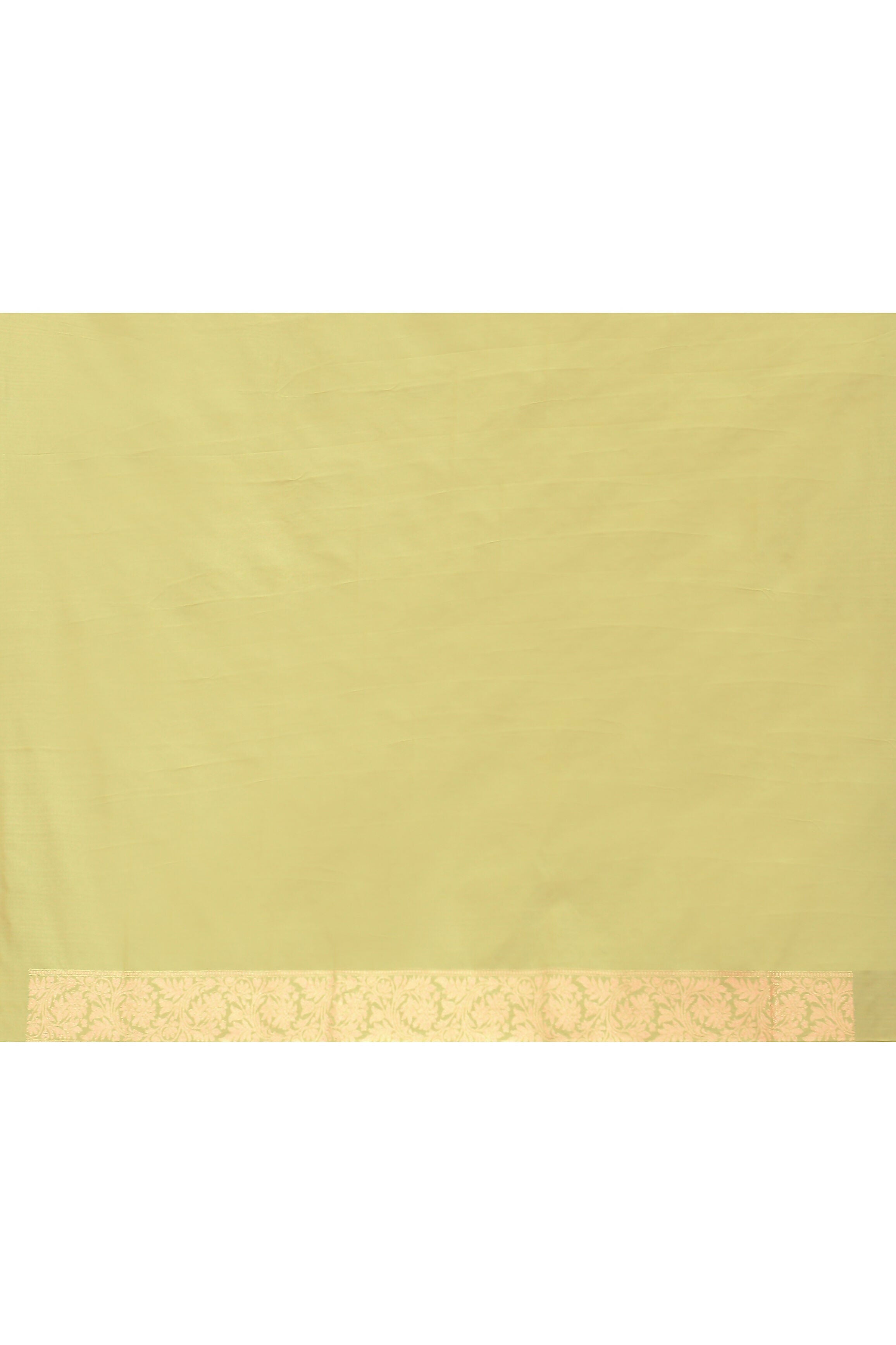 Joban Fashion Light Green Banarasi Katan Pure Handloom Banarasi Silk Saree