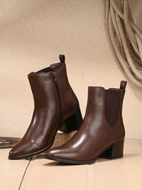 Thumbnail for Roadster The Lifestyle Co Women Block-Heeled Casual Boots