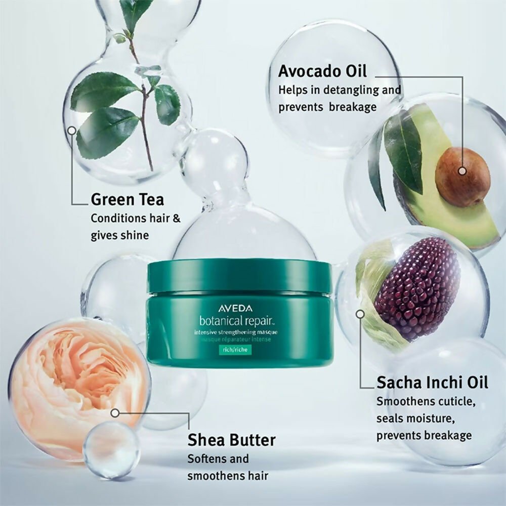 Aveda Botanical Bond Repair Rich Mask For Damaged Hair - Distacart