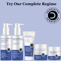 Thumbnail for Dermistry Sensitive & Dry Skin Care Deep Nourishment Calming Soothing Face Cream Shea Butter Biotin - Distacart
