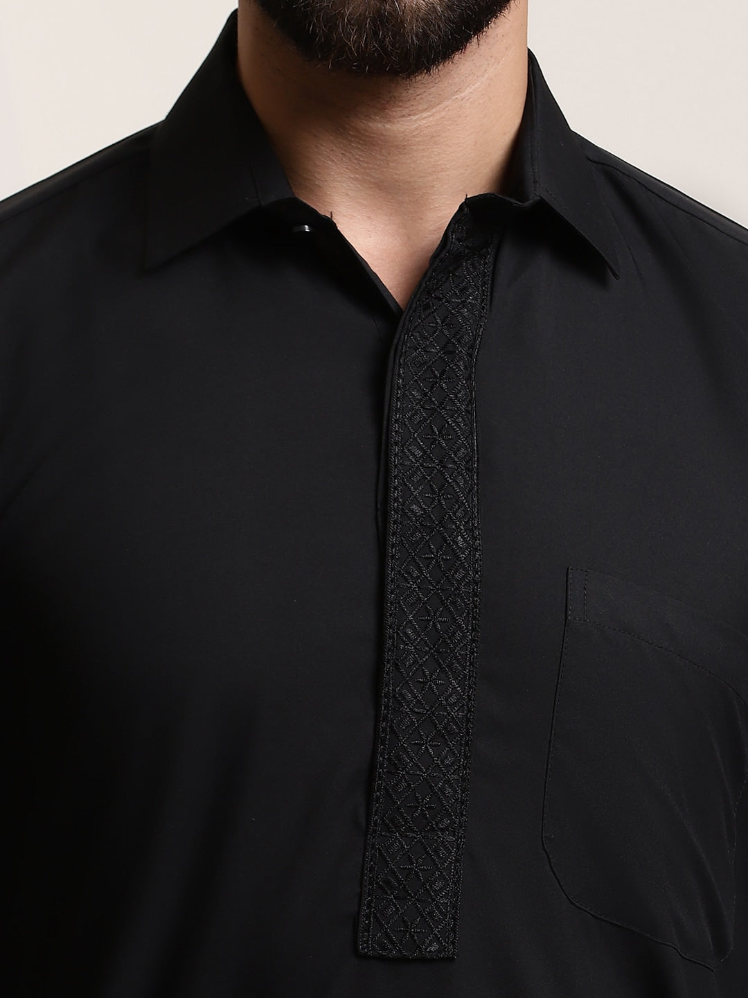 Sojanya Cotton Linen Kurta With Pyjamas - Distacart