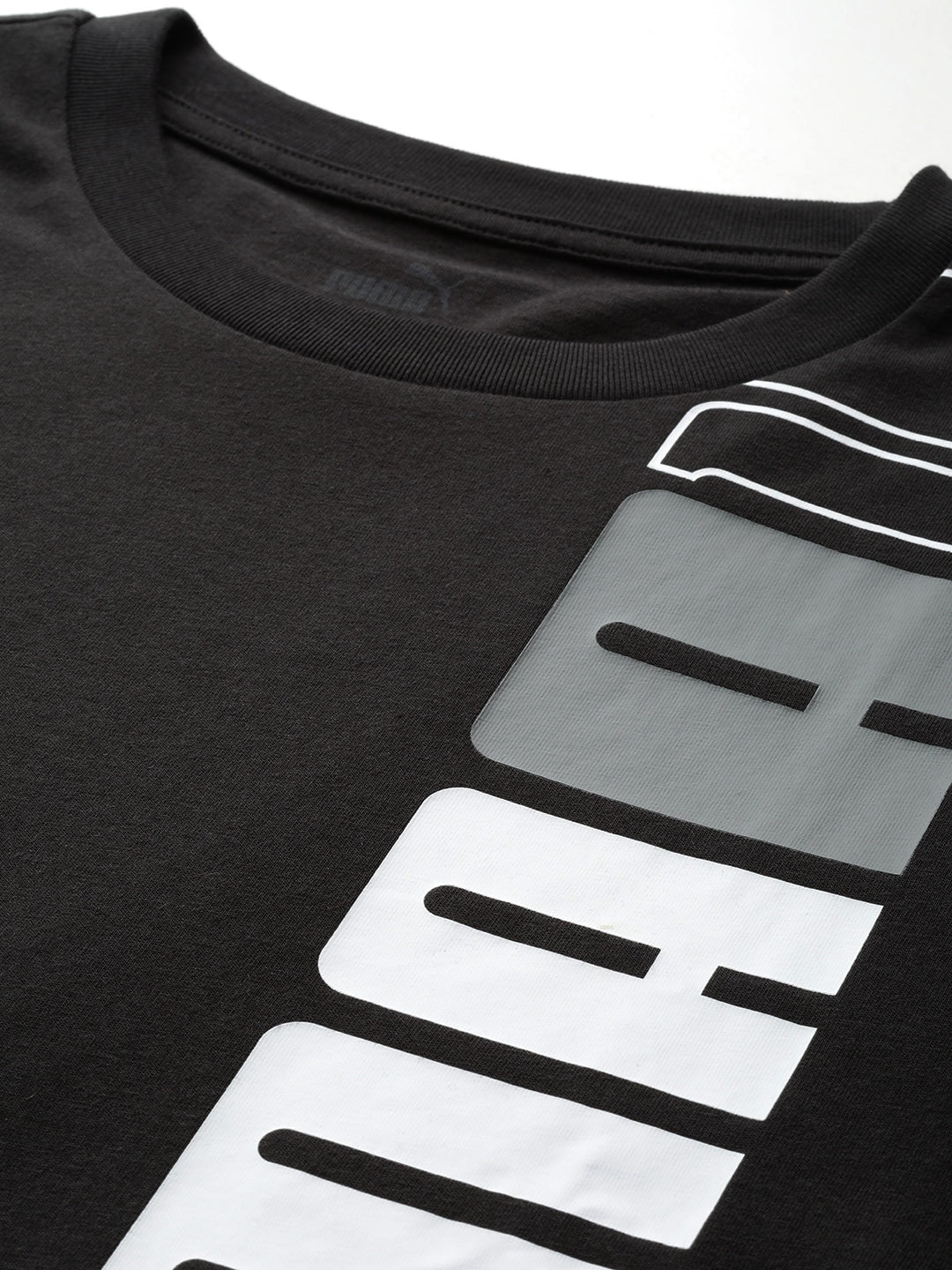 Puma ESS Logo Lab Printed Pure Cotton T-shirt - Distacart