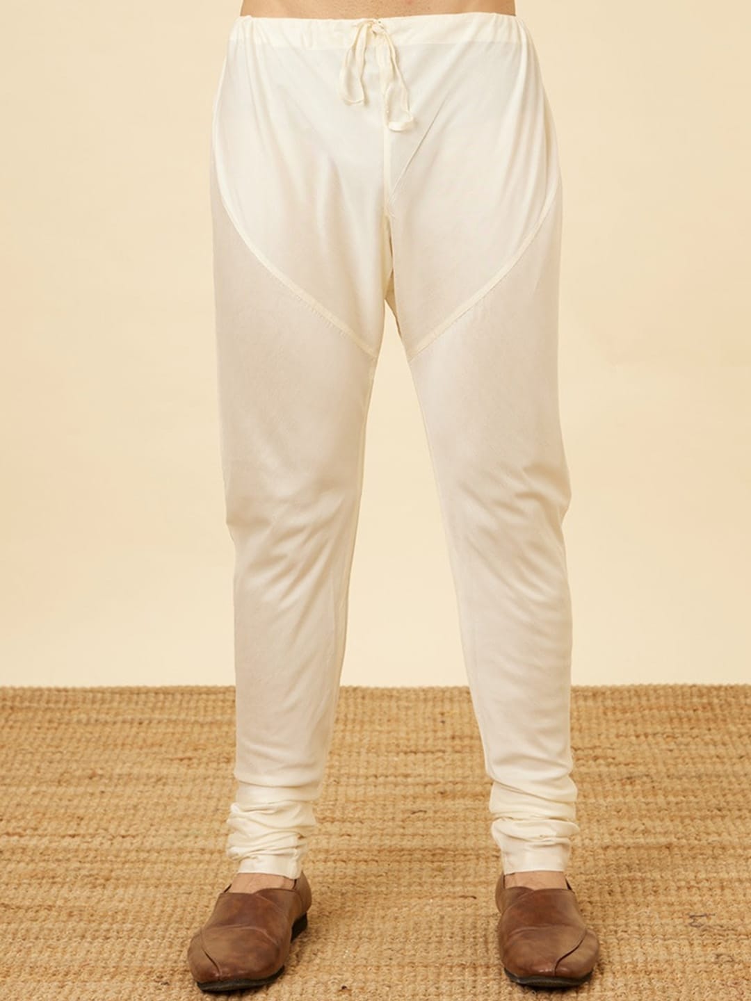 Manyavar Geometric Woven Design Regular Kurta With Pyjamas - Distacart