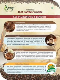 Thumbnail for Spag Herbals Premium Instant Diet Coffee Powder - Distacart