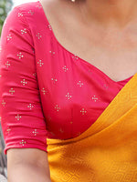 Thumbnail for Tikhi Imli Woven Design Crepe Saree - Distacart