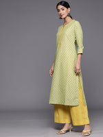 Thumbnail for Biba Pure Cotton Printed Straight Kurta with Palazzos - Distacart