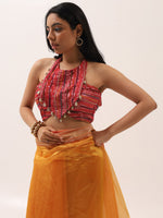 Thumbnail for Tikhi Imli Organza Ready to Wear Saree - Distacart