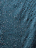 Thumbnail for Mitera Teal Blue Embellished Sequinned Saree - Distacart