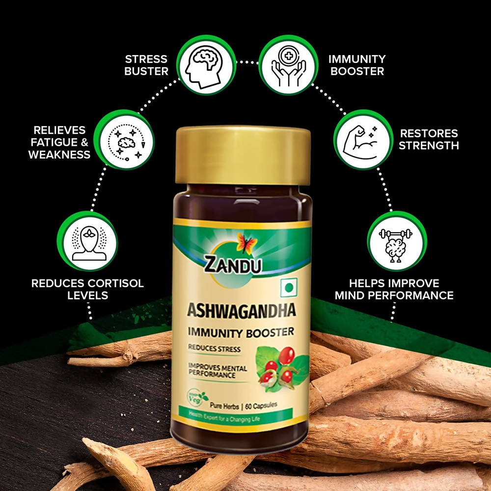 Zandu Ashwagandha Immunity Booster Capsules uses
