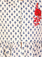 Thumbnail for Lil Drama Girls Top With Sharara Set - Blue - Distacart