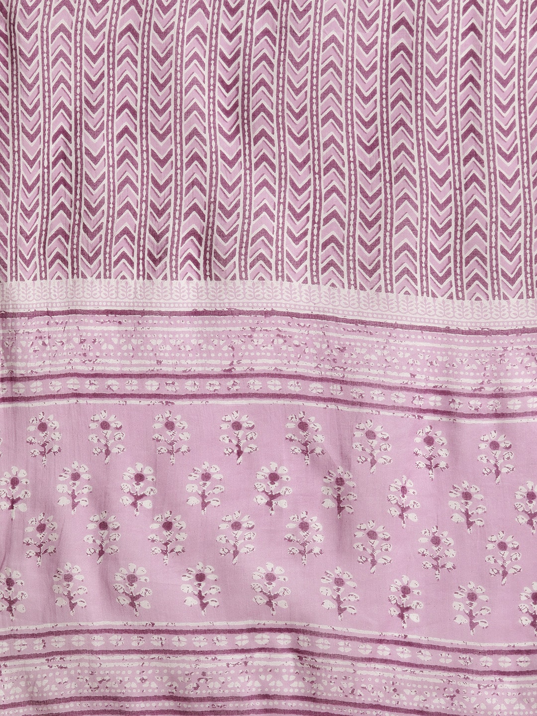 HERE&NOW Women Floral Printed Regular Pure Cotton Kurta with Palazzos & Dupatta - Distacart