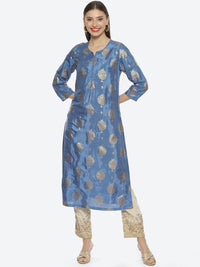 Thumbnail for Biba Women Ethnic Motifs Printed Kurta - Distacart