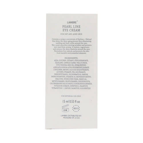 Lambre Pearl Line Eye Cream For Dark Circles - Distacart