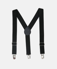 Thumbnail for Manet Boys Solid Suspenders - Black - Distacart