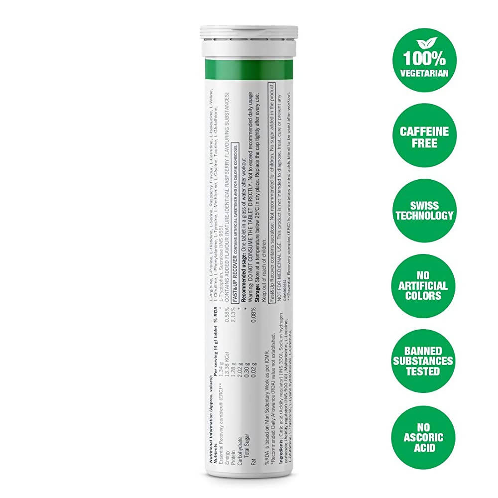 Fast&Up Recover Effervescent Tablets - Distacart