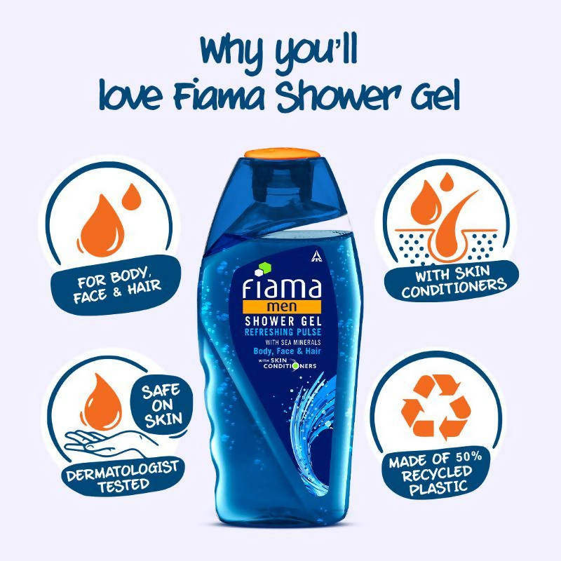Fiama Shower Gel Refreshing Pulse - Distacart