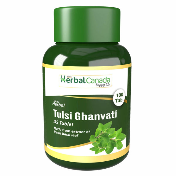 Herbal Canada Tulsi Ghanvati Tablets - Distacart