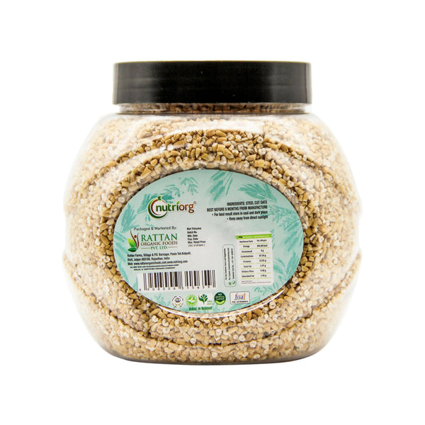 Nutriorg Gluten Free Raw Steelcut Oats - Distacart