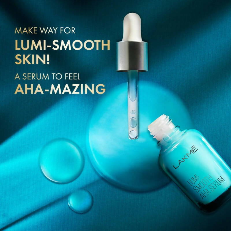Lakme Lumi Smooth AHA Serum - Distacart