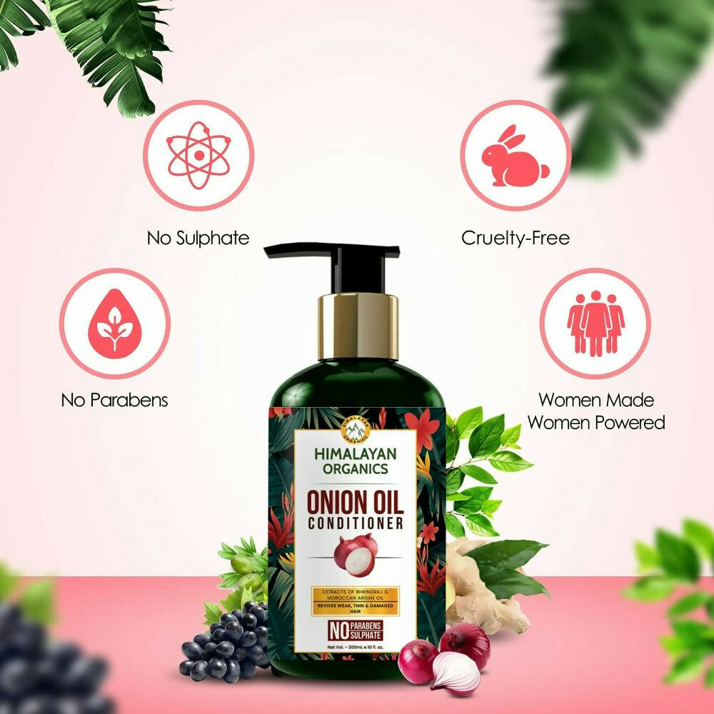 Himalayan Organics Onion Oil Conditioner - Distacart