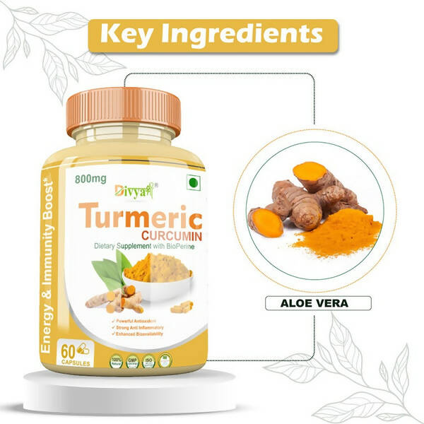 Divya Shree Turmeric Curcumin Capsules - Distacart