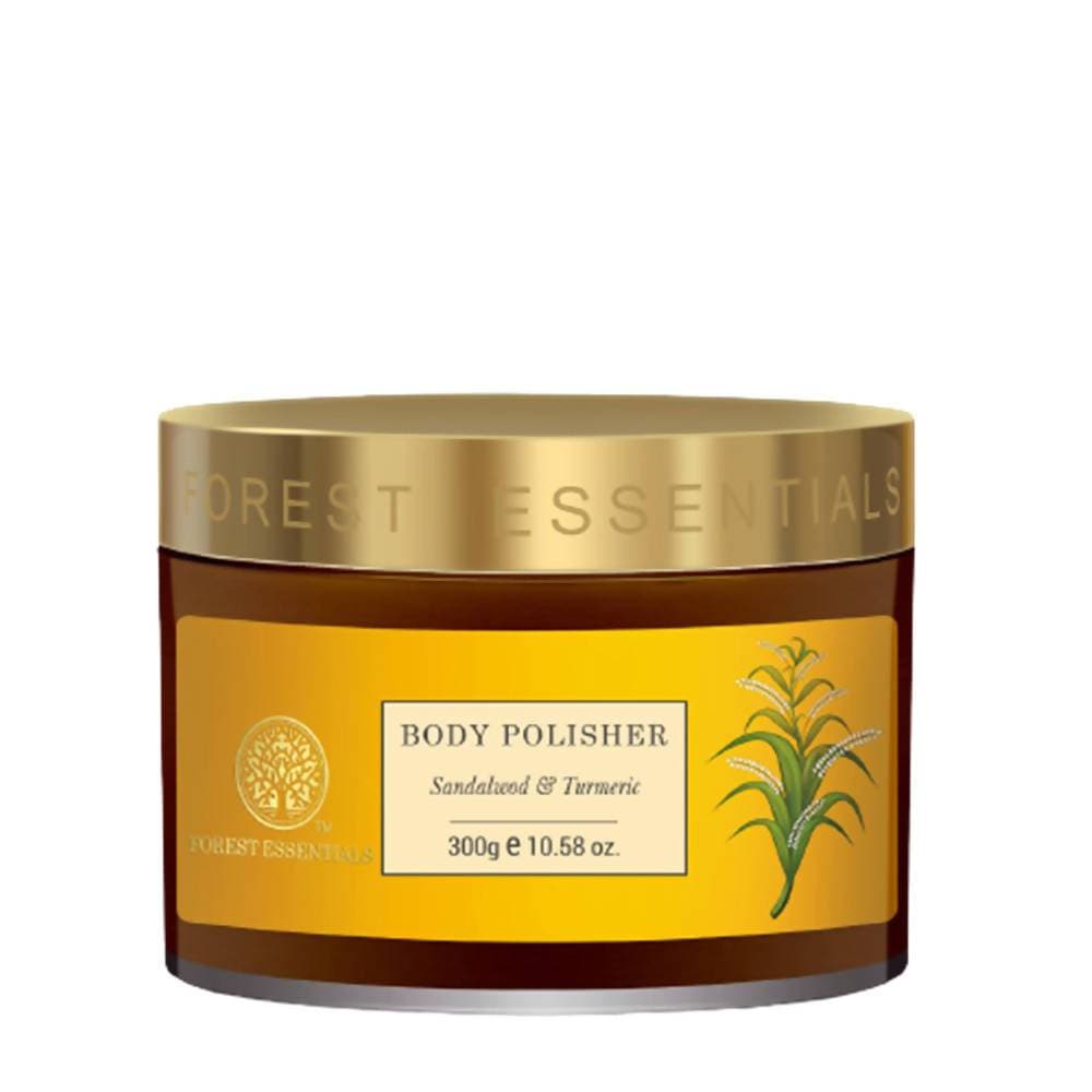 Forest Essentials Body Polisher Sandalwood & Turmeric - Distacart