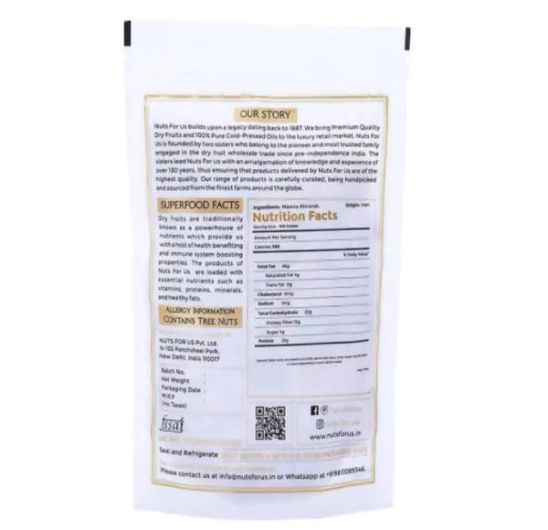 Nuts For Us Iranian Mamra Almonds - Distacart