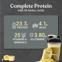 Thumbnail for Kapiva Ayurveda Men's Vegan Protein - Banana Flavour