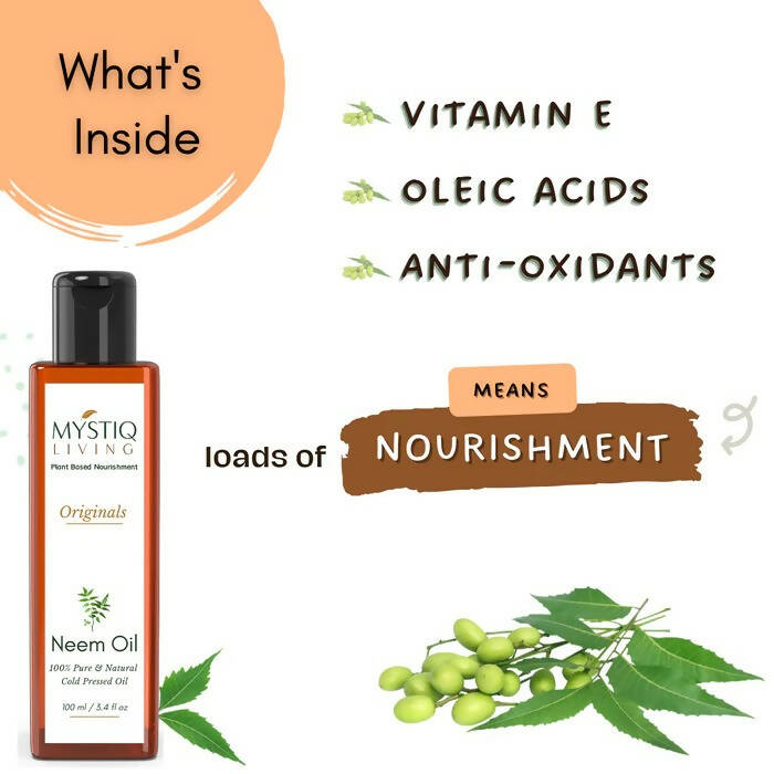Mystiq Living Originals Neem Oil - Distacart