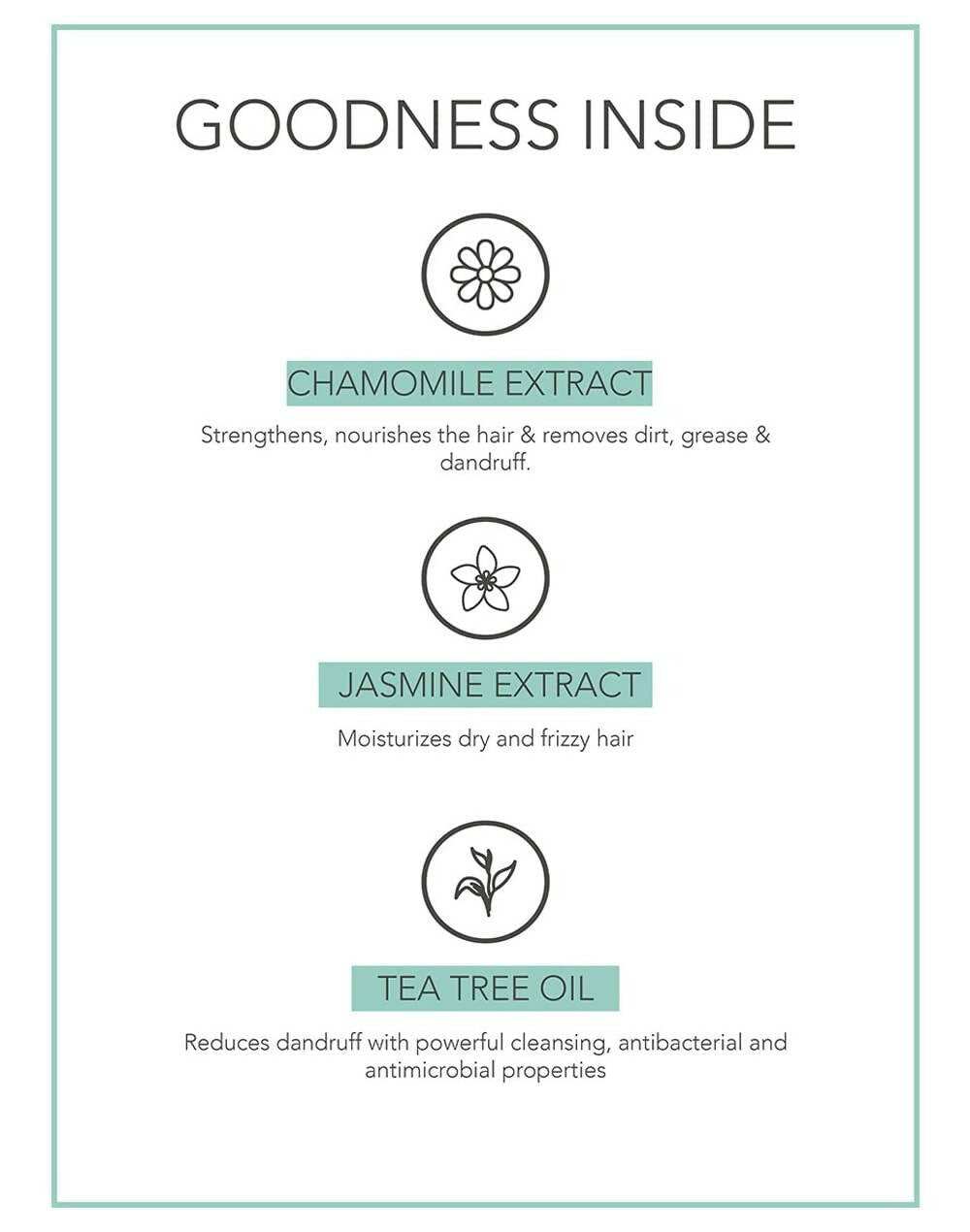 Fabessentials Jasmine Tea Tree Chamomile Shampoo - Distacart