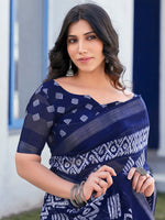 Thumbnail for Kalini Batik Printed Sarees - Distacart