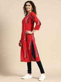 Thumbnail for Sangria Women Floral Printed Kurta - Distacart