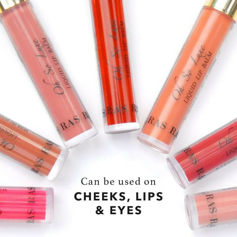 Ras Luxury Oils Oh-So-Luxe Tinted Liquid Lip Balm In Mauve Pink - Distacart