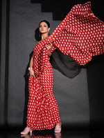 Thumbnail for Tikhi Imli Ethnic Motifs Printed Ready To Wear Saree - Distacart