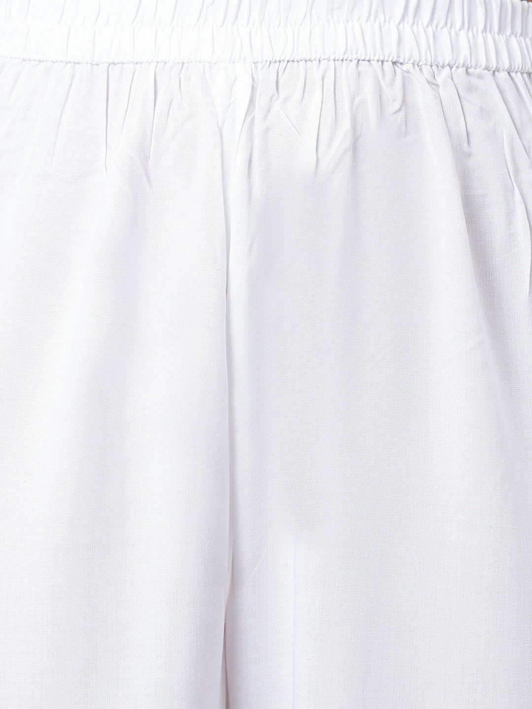 Khushal K Women Yoke Design Gotta Patti Kurta with Palazzos & Dupatta - Distacart