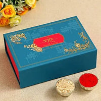 Thumbnail for Folk Style Lumba Rakhi Set & Almonds Jar online