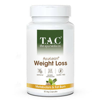 Thumbnail for TAC - The Ayurveda Co. AyurLean Weight Loss Veg Capsules - Distacart