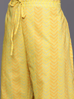 Thumbnail for Biba Pure Cotton Printed Straight Kurta with Palazzos - Distacart