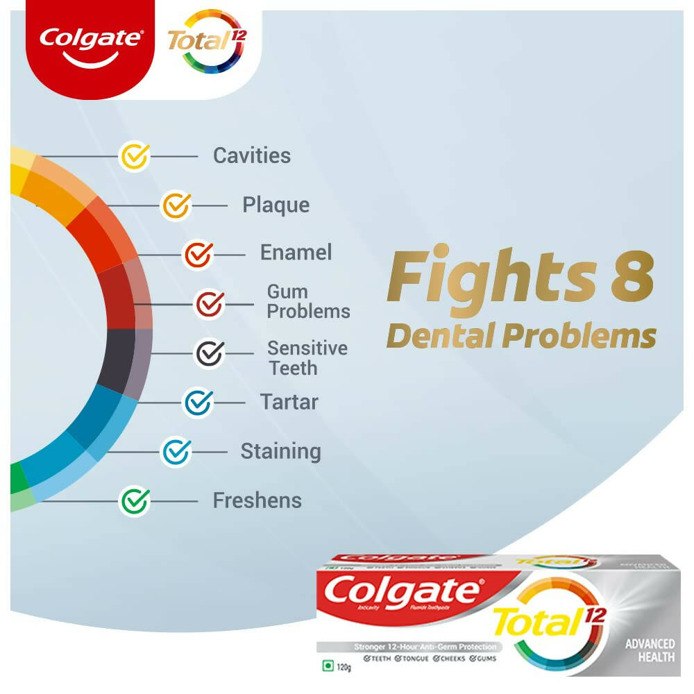 Colgate Total 12 Toothpaste Advanced Health - Distacart