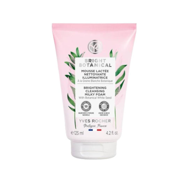 Yves Rocher Bright Botanical Brightening Cleansing Mousse - Distacart