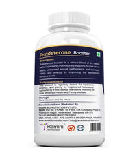 Thumbnail for Ramini Bio Nutrition Testosterone Booster Veg Capsules - Distacart