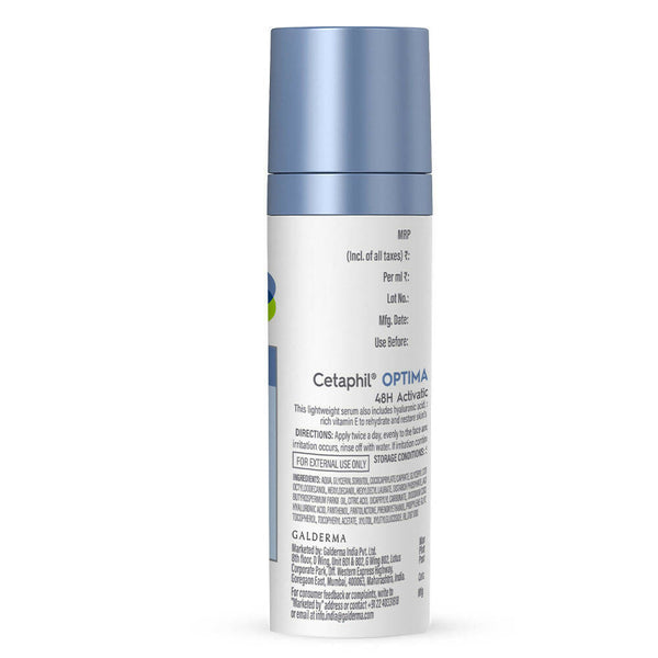 Cetaphil Optimal Hydration 48h Activation Serum - Distacart