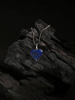 Thumbnail for Women's Silver-Toned Blue Silver-Plated Handcrafted Chain - Ruby Raang - Distacart
