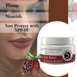 Thumbnail for Dermistry Cocoa Butter Lip Care Tint Balm Plumping Nourishing Retinol SPF 10 for Glossy Lips - Distacart