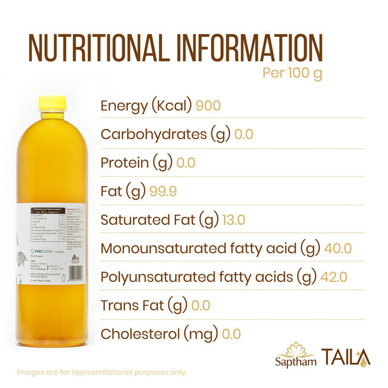 Saptham Taila Sesame Oil - Distacart