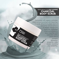 Thumbnail for Qraa Men Black African Clay Deep Cleansing Charcoal Body Scrub