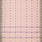 Thumbnail for Exclusive Collection 100% Pure Cotton Cream Tant Saree With Hand Weaving Work - Distacart