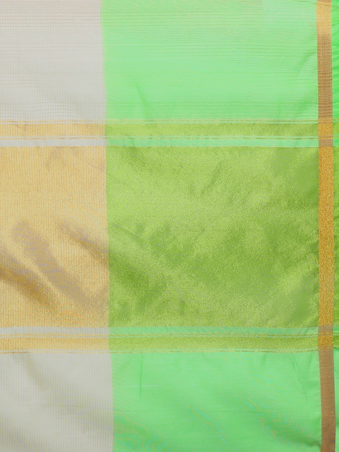 Saree Mall Cream Solid Art Silk Saree - Distacart